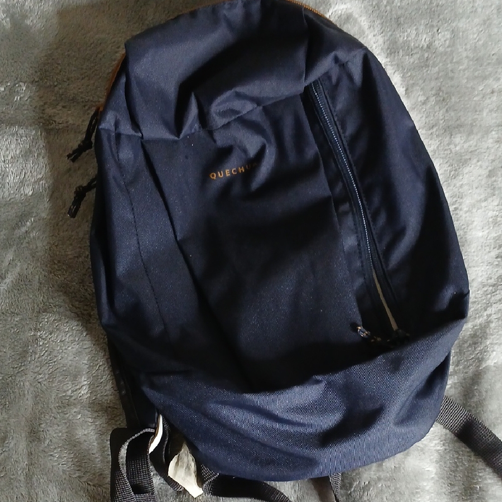 Quechua Blue Backpack Durable Minimalist Design